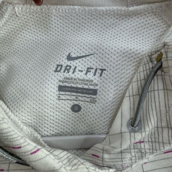 Nike Women's Hooded Long Sleeve Dri Fit Vented Pullover Sz S Reflective Running - Picture 7 of 7